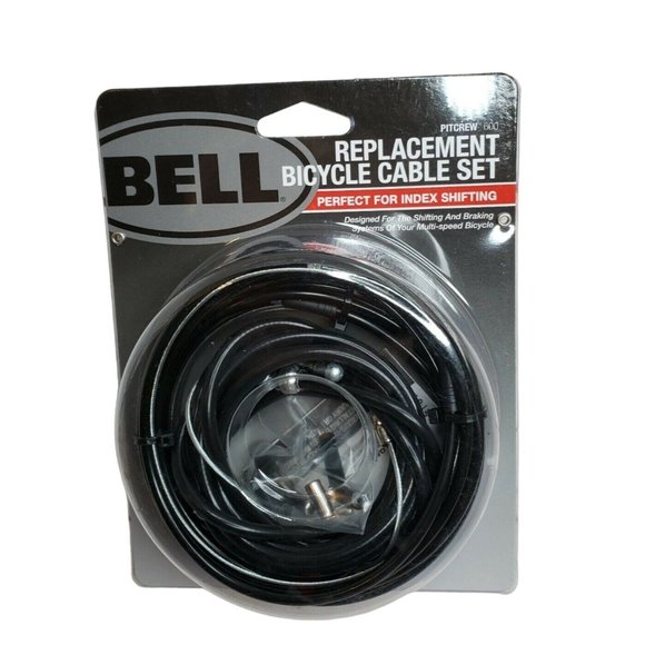 Bell Pitcrew 600 Replacement Bicycle Cable Set Perfect For Index Shifting - Picture 1 of 11